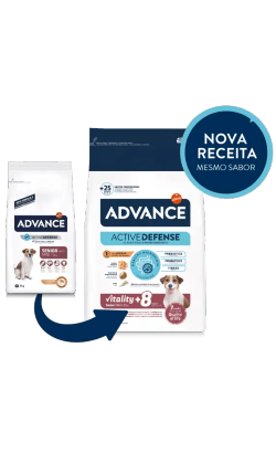 Advance Mini Senior +8 Chicken & Rice – imagem secundária 1