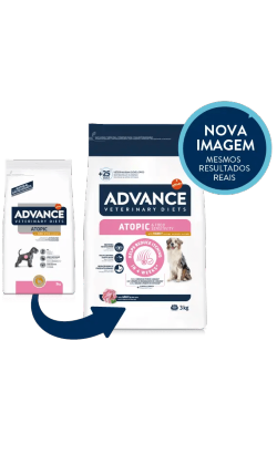 Advance Vet Medium & Maxi Atopic & Food Sensitivity with Rabbit & Peas – imagem secundária 1