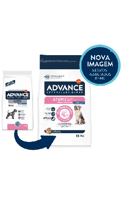 Advance Vet Medium & Maxi Atopic & Food Sensitivity with Trout – imagem secundária 1