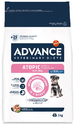 Advance Vet Mini Atopic & Food Sensitivity with Trout