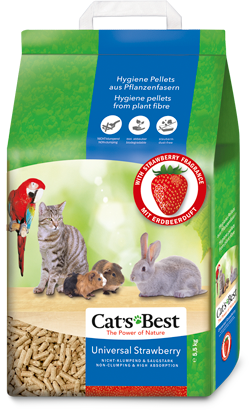 Areia/Litter Cat's Best Universal Strawberry – imagem principal