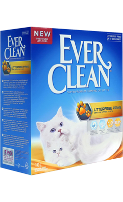 Areia para Gatos Auto Aglomerante Ever Clean Litterfree Paws