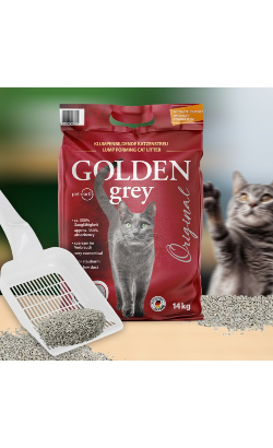 Areia para Gatos Auto Aglomerante Golden Grey – imagem secundária 2