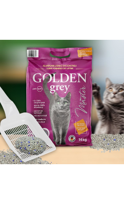 Areia para Gatos Auto Aglomerante Golden Grey Master – imagem secundária 2