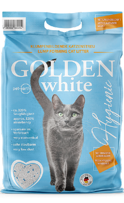 Areia para Gatos Auto Aglomerante Golden White – imagem principal