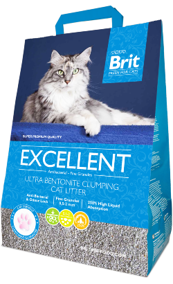 Areia para Gatos Brit Fresh for Cats Excellent Ultra Bentonite – imagem principal