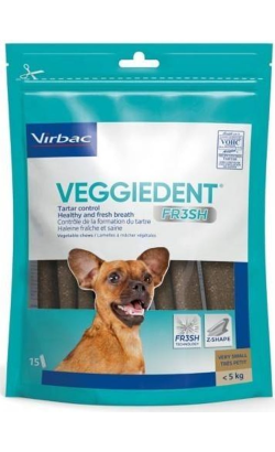 Barritas para cão Virbac Veggiedent FR3SH – imagem secundária 1