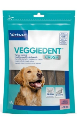 Barritas para cão Virbac Veggiedent FR3SH – imagem secundária 4