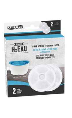 Bebedouro para cão Hagen Fonte Zeus H2EAU | Filtro – imagem principal