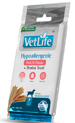 Biscoitos Farmina Vet Life Hypoallergenic Pork & Potato Canine Medium Maxi – imagem principal