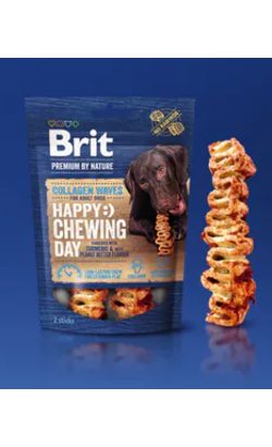 Biscoitos para Cão Brit Premium by Nature Collagen Waves Happy Chewing Day – imagem secundária 2