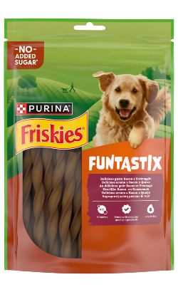 Biscoitos para cão Friskies Funtastix | Bacon & Queijo – imagem secundária 1