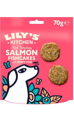 Biscoitos para Cão Lilys Kitchen Salmon Fish Cakes Treat – imagem principal
