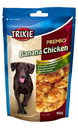Biscoitos para cão Trixie Snack Premio Banana & Chicken – imagem principal