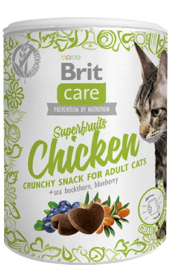 Biscoitos para Gato Brit Care Cat Snack Superfruits Chicken