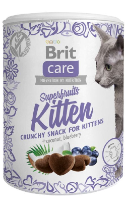 Biscoitos para Gato Brit Care Cat Snack Superfruits Kitten