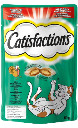 Biscoitos para Gato Catisfactions Snack Peru – imagem principal