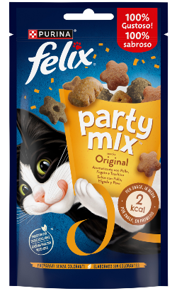 Biscoitos para Gato Felix Party Mix Original – imagem secundária 1
