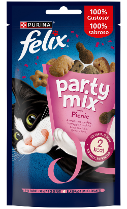 Biscoitos para Gato Felix Party Mix Picnic – imagem secundária 1