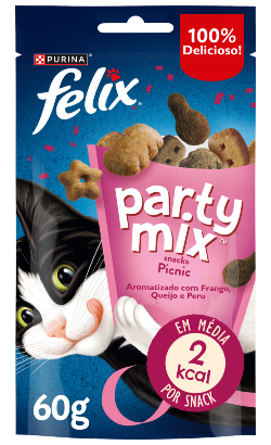 Biscoitos para Gato Felix Party Mix Picnic – imagem principal