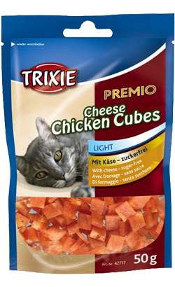 Biscoitos para Gato Trixie Cat Snack Premio Cheese & Chicken Cubes – imagem principal