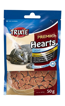 Biscoitos para Gato Trixie Cat Snack Premio Hearts Esquisita | Duck & Fish – imagem principal