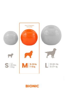 Brinquedo para cão Bionic Ball Porta-Snacks – imagem secundária 2