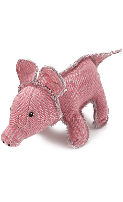 Brinquedo para cão Eurosiam Brinquedo Cão Porco em Lona – imagem principal