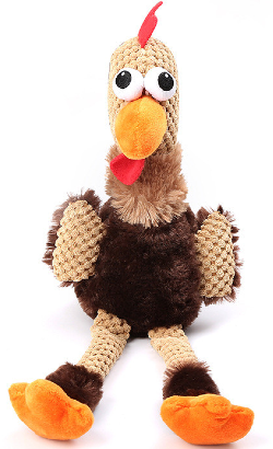 Brinquedo para cão Eurosiam Brinquedo Galinha em Peluche – imagem principal