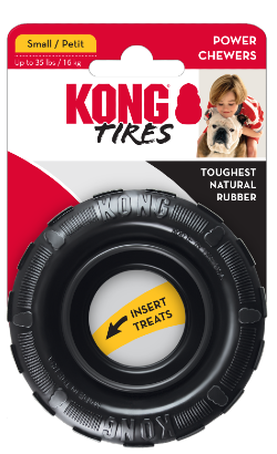 Brinquedo para cão Kong Extreme Traxx Tires – imagem secundária 1