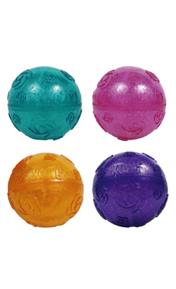 Brinquedo para cão Kong Squeezz Crackle Ball - Cores Sortidas – imagem principal