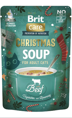 Brit Care Cat Christmas Beef Soup | Natal 2025