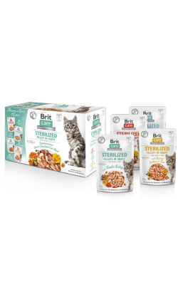 Brit Care Cat Sterilized Flavour Box Fillet in Gravy – imagem secundária 1