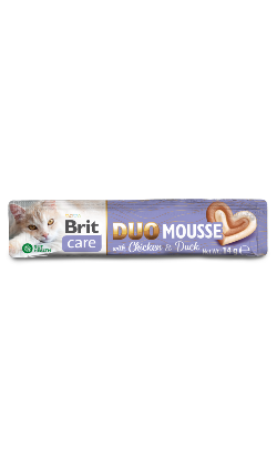Brit Care Creamy Treats Duo Mousse with Chicken & Duck – imagem secundária 1