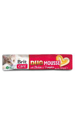 Brit Care Creamy Treats Duo Mousse with Chicken & Pumpkin – imagem secundária 1