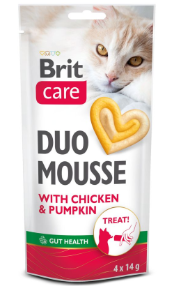 Brit Care Creamy Treats Duo Mousse with Chicken & Pumpkin