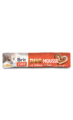 Brit Care Creamy Treats Duo Mousse with Salmon & Tuna – imagem secundária 1