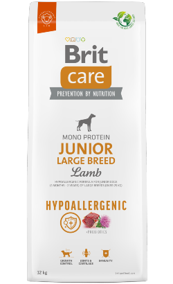Brit Care Junior Large Breed Hypoallergenic | Lamb