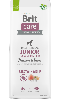 Brit Care Junior Large Breed Sustainable | Chicken & Insect