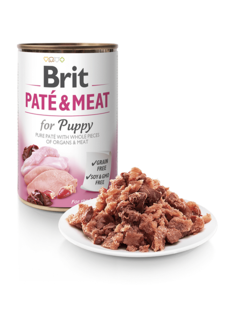 Brit Care Paté & Meat Chicken & Turkey for Puppy – imagem secundária 3