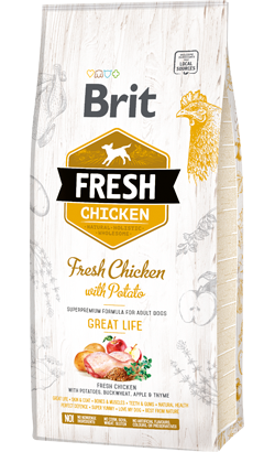 Brit Fresh Adult Great Life | Chicken & Potato – imagem principal