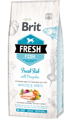Brit Fresh Adult Large Breed with Fish & Pumpkin