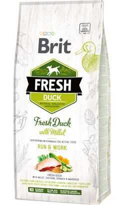 Brit Fresh Adult Run & Work | Duck & Millet