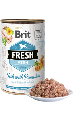 Brit Fresh Fish & Pumpkin – imagem principal