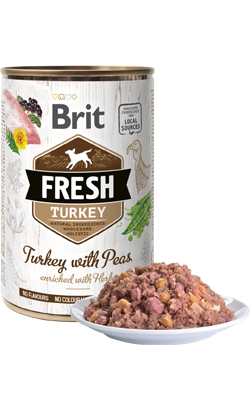Brit Fresh Turkey & Peas