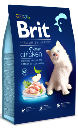 Brit Premium by Nature Cat Kitten Chicken – imagem principal