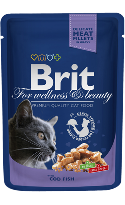 Brit Premium by Nature Cat Wet | Cod Fish – imagem principal