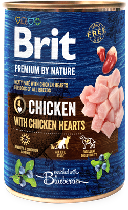Brit Premium by Nature Chicken with Hearts