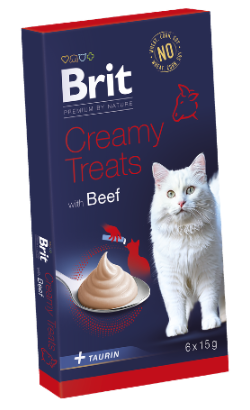 Brit Premium by Nature Creamy Treats with Beef