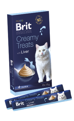 Brit Premium by Nature Creamy Treats with Liver – imagem secundária 1